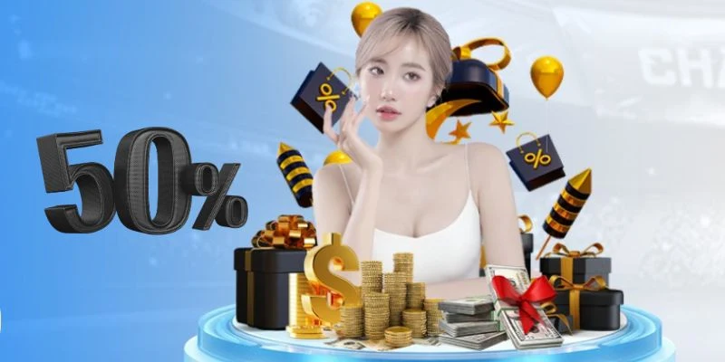 Hoàn tiền 50% cho cược thủ khi cược đầu