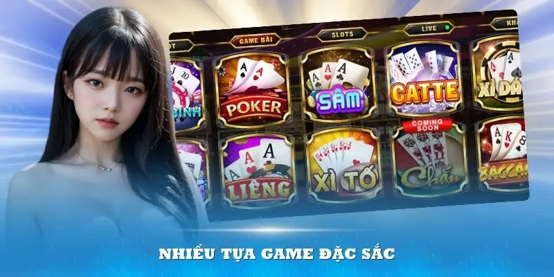 Sảnh Evolution còn mang đến nhiều tựa game đặc sắc cho bạn trải nghiệm